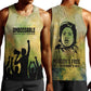 Fannie Lou Hamer Men Tank Top Unbossable Quote Design Protest Silhouettes and Voting Rights Tribute - African Pride