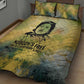 Fannie Lou Hamer Quilt Bed Set Unbossable Quote Design Protest Silhouettes and Voting Rights Tribute - African Pride