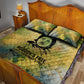 Fannie Lou Hamer Quilt Bed Set Unbossable Quote Design Protest Silhouettes and Voting Rights Tribute - African Pride