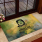 Fannie Lou Hamer Rubber Doormat Unbossable Quote Design Protest Silhouettes and Voting Rights Tribute - African Pride