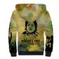 Fannie Lou Hamer Sherpa Hoodie Unbossable Quote Design Protest Silhouettes and Voting Rights Tribute - African Pride