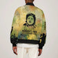 Fannie Lou Hamer Sleeve Zip Bomber Jacket Unbossable Quote Design Protest Silhouettes and Voting Rights Tribute - African Pride
