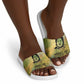 Fannie Lou Hamer Slide Sandals Unbossable Quote Design Protest Silhouettes and Voting Rights Tribute - African Pride