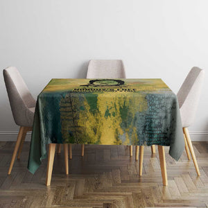 Fannie Lou Hamer Tablecloth Unbossable Quote Design Protest Silhouettes and Voting Rights Tribute - African Pride