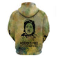 Fannie Lou Hamer Zip Hoodie Unbossable Quote Design Protest Silhouettes and Voting Rights Tribute - African Pride
