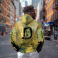 Fannie Lou Hamer Zip Hoodie Unbossable Quote Design Protest Silhouettes and Voting Rights Tribute - African Pride
