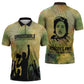 Fannie Lou Hamer Zipper Polo Shirt Unbossable Quote Design Protest Silhouettes and Voting Rights Tribute - African Pride