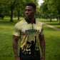 Fannie Lou Hamer Zipper Polo Shirt Unbossable Quote Design Protest Silhouettes and Voting Rights Tribute - African Pride