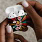 Fannie Lou Hamer AirPods Case with Pop Art Comic Style Design Bold Quote and Civil Rights Tribute - African Pride
