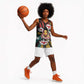 Fannie Lou Hamer Basketball Jersey with Pop Art Comic Style Design Bold Quote and Civil Rights Tribute - African Pride