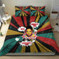 Fannie Lou Hamer Bedding Set with Pop Art Comic Style Design Bold Quote and Civil Rights Tribute - African Pride