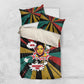 Fannie Lou Hamer Bedding Set with Pop Art Comic Style Design Bold Quote and Civil Rights Tribute - African Pride