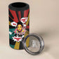 Fannie Lou Hamer 4 in 1 Can Cooler Tumbler with Pop Art Comic Style Design Bold Quote and Civil Rights Tribute - African Pride