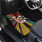 Fannie Lou Hamer Car Mats with Pop Art Comic Style Design Bold Quote and Civil Rights Tribute - African Pride