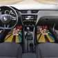 Fannie Lou Hamer Car Mats with Pop Art Comic Style Design Bold Quote and Civil Rights Tribute - African Pride