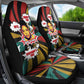 Fannie Lou Hamer Car Seat Cover with Pop Art Comic Style Design Bold Quote and Civil Rights Tribute - African Pride