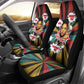 Fannie Lou Hamer Car Seat Cover with Pop Art Comic Style Design Bold Quote and Civil Rights Tribute - African Pride