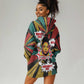 Fannie Lou Hamer Hoodie Dress with Pop Art Comic Style Design Bold Quote and Civil Rights Tribute - African Pride