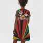 Fannie Lou Hamer Kid Short Sleeve Dress with Pop Art Comic Style Design Bold Quote and Civil Rights Tribute - African Pride