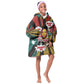 Fannie Lou Hamer Kid Wearable Blanket Hoodie with Pop Art Comic Style Design Bold Quote and Civil Rights Tribute - African Pride