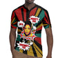 Fannie Lou Hamer Rugby Jersey with Pop Art Comic Style Design Bold Quote and Civil Rights Tribute - African Pride