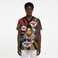 Fannie Lou Hamer Scrub Top with Pop Art Comic Style Design Bold Quote and Civil Rights Tribute - African Pride