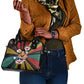 Fannie Lou Hamer Shoulder Handbag with Pop Art Comic Style Design Bold Quote and Civil Rights Tribute - African Pride