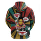 Fannie Lou Hamer Zip Hoodie with Pop Art Comic Style Design Bold Quote and Civil Rights Tribute - African Pride