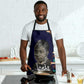 Kwame Nkrumah Apron Ghana Pan-African Print Design Portrait and Anti-Colonial Legacy Tribute - African Pride