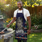 Kwame Nkrumah Apron Ghana Pan-African Print Design Portrait and Anti-Colonial Legacy Tribute - African Pride