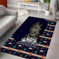 Kwame Nkrumah Area Rug Ghana Pan-African Print Design Portrait and Anti-Colonial Legacy Tribute - African Pride