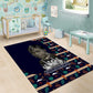 Kwame Nkrumah Area Rug Ghana Pan-African Print Design Portrait and Anti-Colonial Legacy Tribute - African Pride