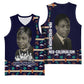 Kwame Nkrumah Basketball Jersey Ghana Pan-African Print Design Portrait and Anti-Colonial Legacy Tribute - African Pride