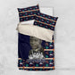 Kwame Nkrumah Bedding Set Ghana Pan-African Print Design Portrait and Anti-Colonial Legacy Tribute - African Pride