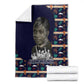 Kwame Nkrumah Blanket Ghana Pan-African Print Design Portrait and Anti-Colonial Legacy Tribute - African Pride