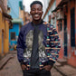 Kwame Nkrumah Bomber Jacket Ghana Pan-African Print Design Portrait and Anti-Colonial Legacy Tribute - African Pride