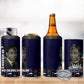 Kwame Nkrumah 4 in 1 Can Cooler Tumbler Ghana Pan-African Print Design Portrait and Anti-Colonial Legacy Tribute - African Pride
