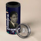 Kwame Nkrumah 4 in 1 Can Cooler Tumbler Ghana Pan-African Print Design Portrait and Anti-Colonial Legacy Tribute - African Pride