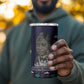 Kwame Nkrumah 4 in 1 Can Cooler Tumbler Ghana Pan-African Print Design Portrait and Anti-Colonial Legacy Tribute - African Pride