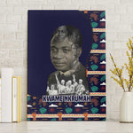 Kwame Nkrumah Canvas Wall Art Ghana Pan-African Print Design Portrait and Anti-Colonial Legacy Tribute - African Pride