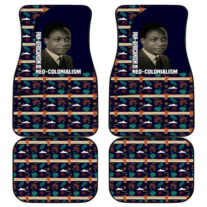 Kwame Nkrumah Car Mats Ghana Pan-African Print Design Portrait and Anti-Colonial Legacy Tribute - African Pride