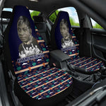 Kwame Nkrumah Car Seat Cover Ghana Pan-African Print Design Portrait and Anti-Colonial Legacy Tribute - African Pride