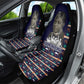 Kwame Nkrumah Car Seat Cover Ghana Pan-African Print Design Portrait and Anti-Colonial Legacy Tribute - African Pride