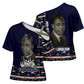 Kwame Nkrumah Cross Shoulder Shirt Ghana Pan-African Print Design Portrait and Anti-Colonial Legacy Tribute - African Pride