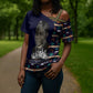 Kwame Nkrumah Cross Shoulder Shirt Ghana Pan-African Print Design Portrait and Anti-Colonial Legacy Tribute - African Pride