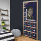 Kwame Nkrumah Door Cover Ghana Pan-African Print Design Portrait and Anti-Colonial Legacy Tribute - African Pride