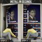 Kwame Nkrumah Door Cover Ghana Pan-African Print Design Portrait and Anti-Colonial Legacy Tribute - African Pride