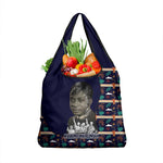 Kwame Nkrumah Grocery Bag Ghana Pan-African Print Design Portrait and Anti-Colonial Legacy Tribute - African Pride
