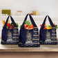 Kwame Nkrumah Grocery Bag Ghana Pan-African Print Design Portrait and Anti-Colonial Legacy Tribute - African Pride