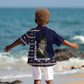Kwame Nkrumah Kid Hawaiian Shirt Ghana Pan-African Print Design Portrait and Anti-Colonial Legacy Tribute - African Pride